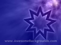 Bah�'� - religious powerpoint backgrounds