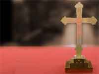 gold cross - christian powerpoint backgrounds